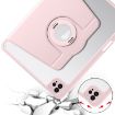 iPad Pro 13 2024 Sand Pink 360 Rotation Detachable Leather Case - 4