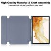 Samsung Galaxy Tab S9+ 360 Rotation Transparent Leather Case Lavender - 4
