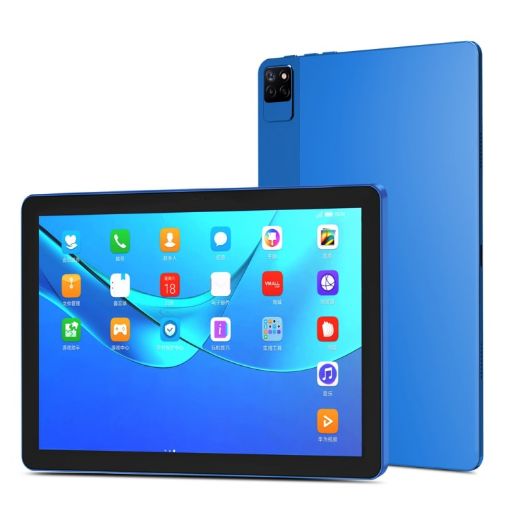 BDF P40 10.1" 4G LTE Tablet, 8GB+256GB, Android 12, Dual SIM, Blue - 1