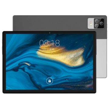 BDF P70 10.1" 4G LTE Tablet, 8GB+128GB, Android 11, Dual SIM, Silver - 1