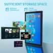 BDF P70 10.1" 4G LTE Tablet, 8GB+128GB, Android 11, Dual SIM, Silver - 4