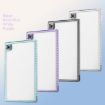 Samsung Galaxy Tab A8 Clear Acrylic Shockproof Case - Baby Blue - 2