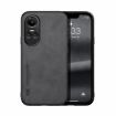 OPPO Reno10/Reno10 Pro Global Magnetic Leather Phone Case Dark Grey - 1