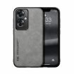 OPPO Reno11 F 5G Global Magnetic Leather Phone Case Light Grey - 1