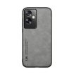 OPPO A2 Light Grey Magnetic Leather Back Phone Case - Skin Feel - 2