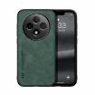 OPPO Reno12 F 5G Green Magnetic Leather Back Case - Skin Feel - 1
