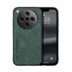 OPPO Find X8 Green Magnetic Leather Back Case - Skin Feel - 1