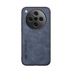OPPO Find X8 Blue Magnetic Leather Back Case - Skin Feel Cover - 2