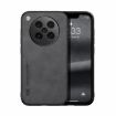 OPPO Find X8s Dark Grey Magnetic Leather Back Case - Skin Feel - 1