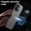 OPPO Find X8s Blue Magnetic Leather Skin Feel Phone Case - 6