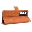 OPPO A5 5G Brown Magnetic Flip Leather Phone Case - Global Skin Feel - 5