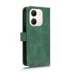OPPO A5x 5G/4G Green Magnetic Flip Leather Phone Case Skin Feel - 3