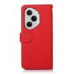For Honor 400 Pro Global Red RFID Leather Phone Case 160.8mm KHAZNEH - 4