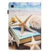 Samsung Galaxy Tab A7 Lite Litchi Texture Leather Case (Starfish) - 3