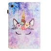 Samsung Galaxy Tab A 8.0 2019 Litchi Leather Case - Smiling Face Design - 3