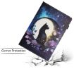 Samsung Galaxy Tab A 8.0 2019 Litchi Texture Leather Case (Cat) - 8
