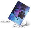Samsung Galaxy Tab A 8.0 2015 Litchi Leather Case (Footprint) - 8