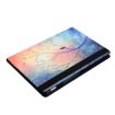 Samsung Galaxy Tab A 10.1 2019 Leather Case - Oil Painting Tree Design - 6