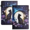 Samsung Galaxy Tab A 10.1 2016 Litchi Leather Tablet Case (Cat Design) - 1