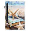 Samsung Galaxy Tab S7 Litchi Texture Leather Case (Starfish) - 3