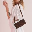 Xiaomi 14 Ultra Brown Leather Phone Case with Lanyard - 7