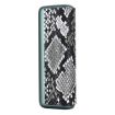 IQOS ILUMA Prime PU Leather Case - Snake Pattern Grey White Cover - 1