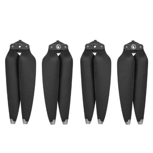 DJI Air 3 8747F Low Noise Quick-release Propellers, 2 Pairs Silver Tip - 1
