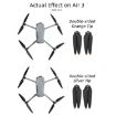 DJI Air 3 8747F Low Noise Quick-release Propellers, 2 Pairs Silver Tip - 6