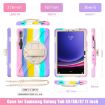 Galaxy Tab S10 FE/S9 FE/S9/S8/S7 Rugged Tablet Case - Colorful Pink - 2