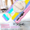 Galaxy Tab S10 FE/S9 FE/S9/S8/S7 Rugged Tablet Case - Colorful Pink - 4