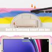 Galaxy Tab S10 FE/S9 FE/S9/S8/S7 Rugged Tablet Case - Colorful Pink - 5