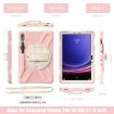 Galaxy Tab S10 FE/S9 FE/S9/S8/S7 Rugged Pink Tablet Case with Kickstand - 2