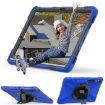Samsung Galaxy Tab S9+/S8+ Rugged Case with Rotatable Kickstand - Blue - 6