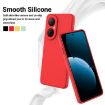 Huawei nova Y73 4G Red Liquid Silicone Dropproof Phone Case - 3