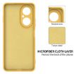 Huawei nova Y73 4G Yellow Liquid Silicone Dropproof Phone Case - 6