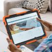 Samsung Galaxy Tab S10+/S9+/S9 FE+ Silicone Hybrid Case Orange/Black - 5