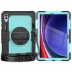 Samsung Galaxy Tab S10+/S9+/S9 FE+ Silicone Hybrid Case Black/Blue - 2