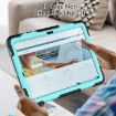 Samsung Galaxy Tab S10+/S9+/S9 FE+ Silicone Hybrid Case Black/Blue - 5