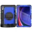 Samsung Galaxy Tab S10+/S9+/S9 FE+ Silicone Hybrid Case Black/Blue - 2
