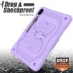 Samsung Galaxy Tab S9+ Rugged Case with Butterfly Kickstand - Raro Purple - 3
