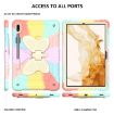 Samsung Galaxy Tab S9+ Rugged Case with Butterfly Kickstand, Rose Gold - 2