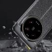Xiaomi 14 Ultra Black Litchi Texture Shockproof TPU Phone Case - 5