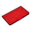 Samsung Galaxy Tab A 8.0 (2019) Red Leather Flip Case with Card Slots - 7