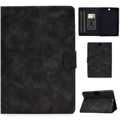 Samsung Galaxy Tab A 9.7 T550/T555C Grey Leather Case with Card Slots - 1