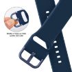 Apple Watch Ultra 49mm Silicone Band - Abyss Blue Pin Buckle - 3
