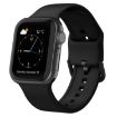 Apple Watch Series 8 45mm Black Silicone Pin Buckle Band - 1