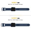 Apple Watch Series 7 41mm Silicone Band, Pin Buckle - Abyss Blue - 2