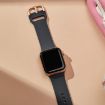 Apple Watch Series 7 41mm Dark Grey Silicone Band Pin Buckle - 4