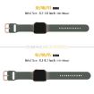 Apple Watch Series 7 45mm Olive Silicone Pin Buckle Band - 2
