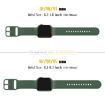 Apple Watch Series 6 40mm Clover Silicone Pin Buckle Band - 2
